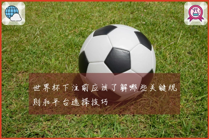 世界杯下注前应该了解哪些关键规则和平台选择技巧