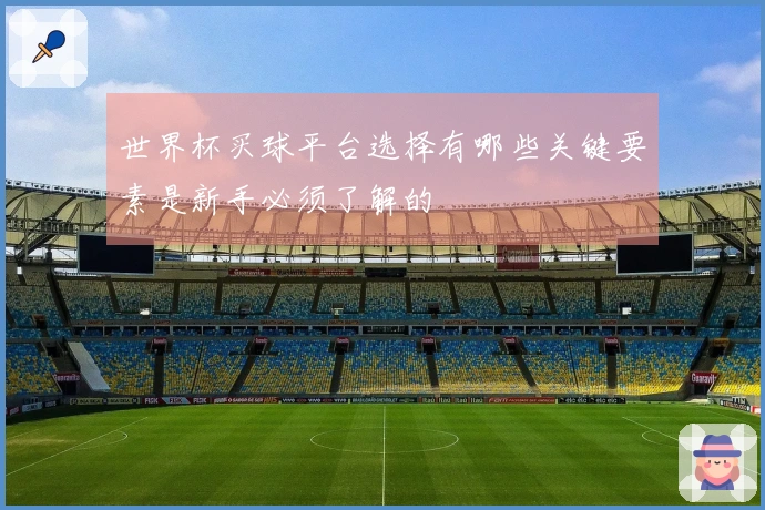世界杯买球平台选择有哪些关键要素是新手必须了解的